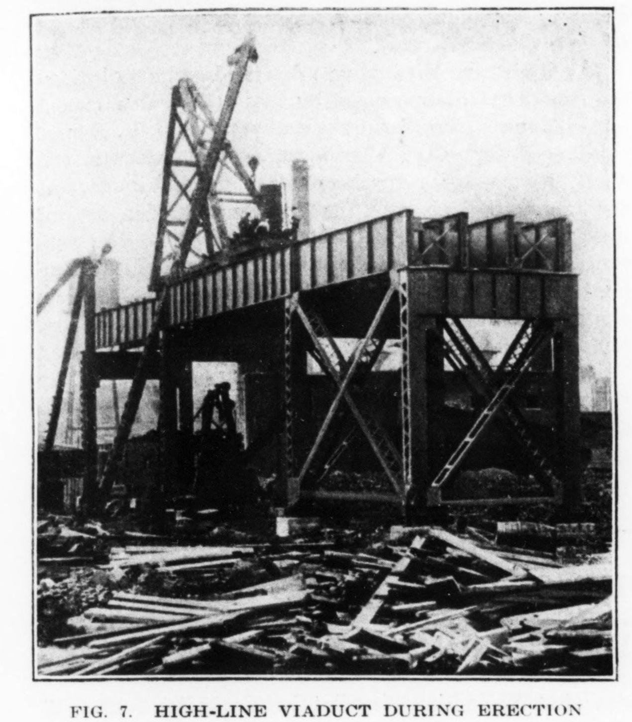 Constructing viaduct